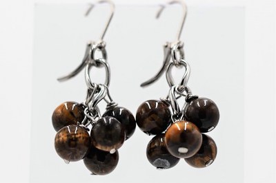 Boucles grappes oeil de tigre